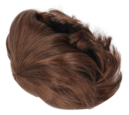 Peluca En Capas Para Hombre, Moderna, Suave Al Tacto, Resist