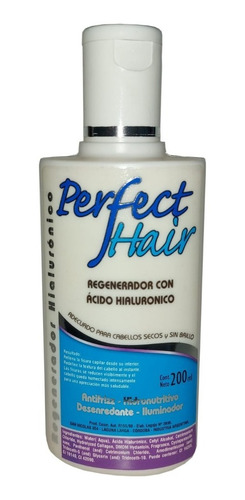 Regenerador Con Ácido Hialuronico X 200ml. - Perfect Hair