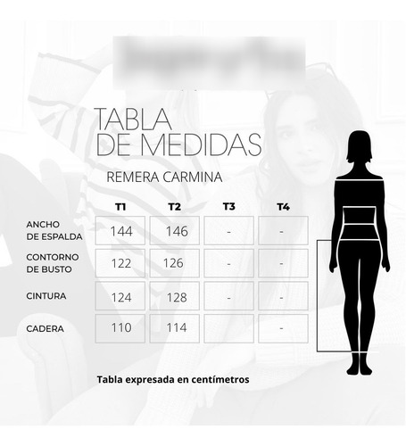 Imagen 5 de 5 de Remera Carmina Jorgelina Arza