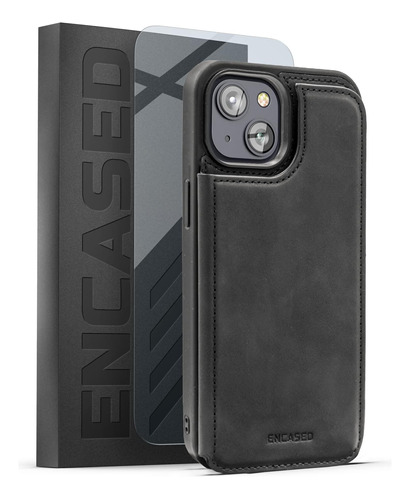 Encased Funda Tipo Cartera Para iPhone 14 Con Tarjetero Y De