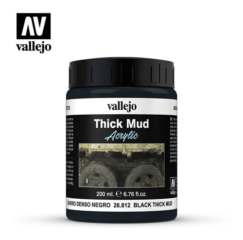 Diorama Effects 26812 Black Mud Vallejo 200ml