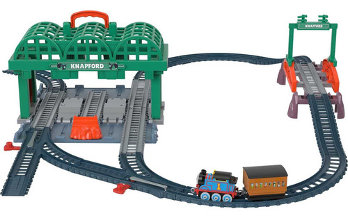 Thomas & Friends Juego De Tren Y Pista Knapford Station 2 E. Color Multicolor