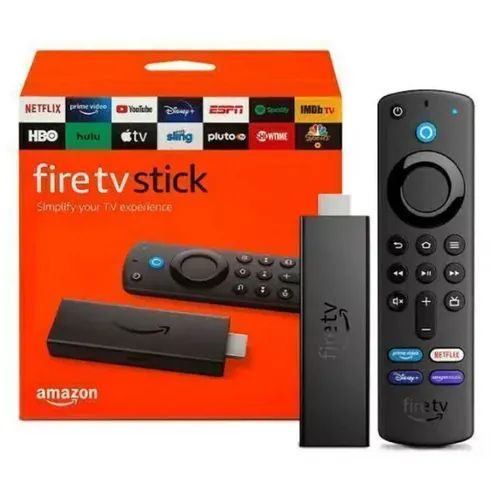 Reproductor multimedia,  Fire TV Stick 2021, Mando voz Alexa, Full  HD, 8 GB, HDMI