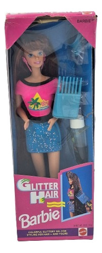 Barbie Gitter Hair 1993 Ruiva Antiga 80 90 