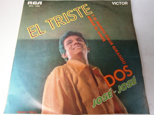 Jose Jose - El Triste Single 7  Lp