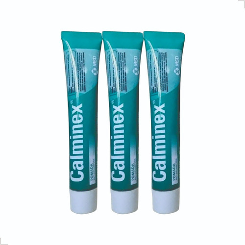 Dor No Musculo Romboide Maior Calminex Pomada 30g Kit03