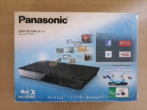 Bluray Panasonic Full Hd En Caja / Netflix, Youtube, Amazon