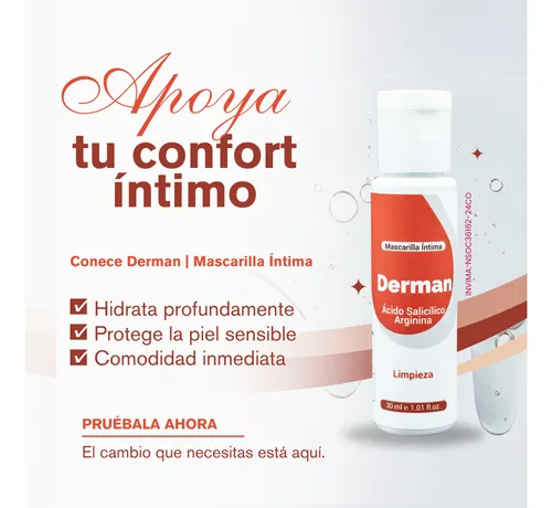 Crema Piel Sensible - Derman 30