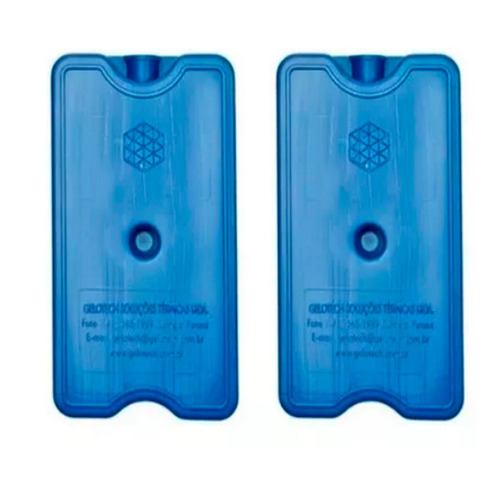 Kit 10 Placas De Gelo Eutéticas Gel 750 Ml,