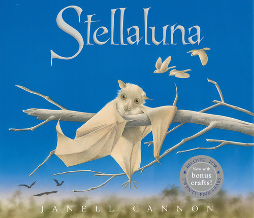 Stellaluna Lap Board Book, De Cannon, Janell. Editorial Houghton Mifflin, Tapa Dura En Inglés
