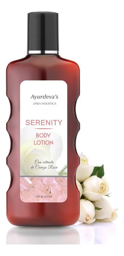 Ayurdeva´s Serenity Body Lotion Con Extracto De Cuarzo Rosa