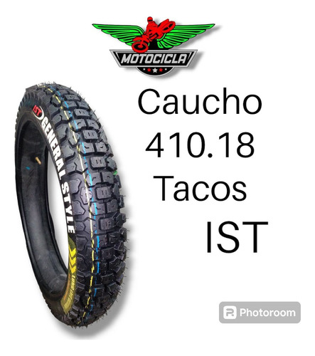 Caucho 410/18 Moto Tacos Ist