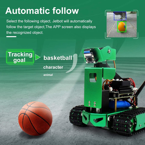 Yahboom - Robot Ai Para Nvidia Jetson Nano, Kit De Robótica