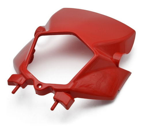 Cubierta Plastico Delantera Faro Rojo Liso Dm150 Dm 150 Roja