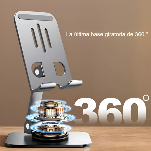 Soporte Ajustable De Aluminio Para Teléfono/tablet/consola