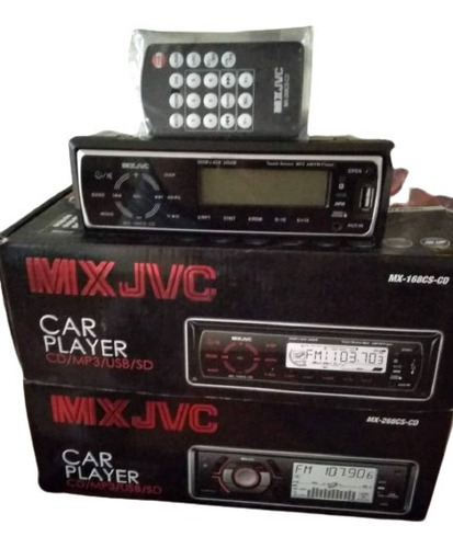 Reproductor Carro Jvc Cd Usb Auxiliar Radio Carita Extraible