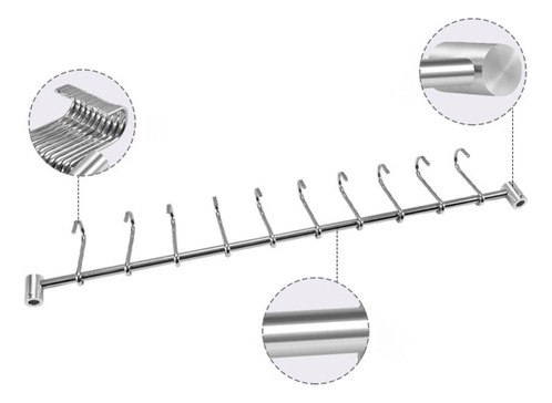 Estante Para Utensilios De Cocina, Perchero Para Colgar En