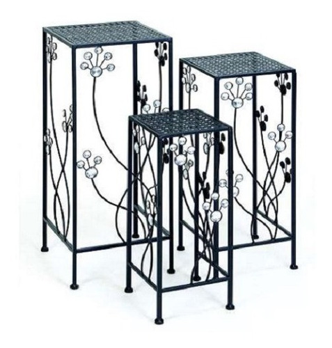 Imagen 1 de 2 de Porta Macetas Metal - Mesas Decorativas