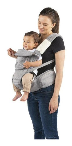 Chicco Canguro Hipseat Titanium, Color Gris