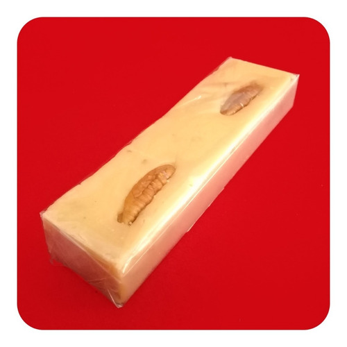 Imagen 1 de 2 de Jamoncillo De Leche Barra Gde Típico Poblano Nuez 130gr Dlt