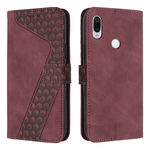 Funda De Piel Tipo Cartera Hx72 Para Xiaomi Redmi Note 7/7pr