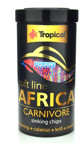 Ração Soft Line Africa Carnivore Tropical 130g