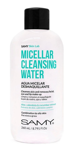 Agua Micelar Desmaquillante Samy - Ml A - mL a $105