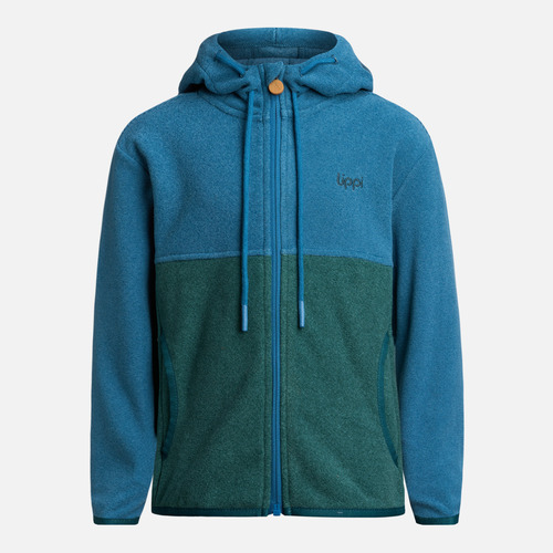 Polerón Niño Stripes Nano-f Full Zip Hoody Azul Lippi