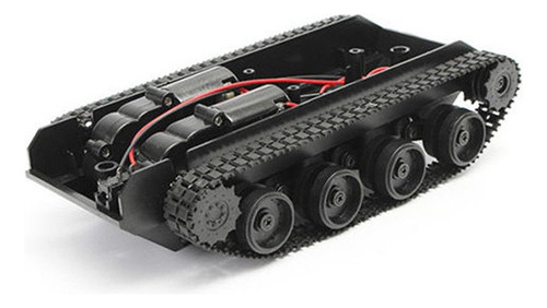 Smart Robot Tank Car Chassis Kit Borracha Track Crawler Para