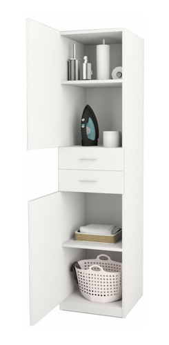 Mueble Lavadero Organizador Despensero 2 Puertas 2 Cajones C