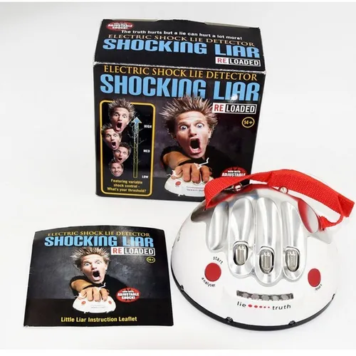 Detector De Mentiras Con Shock Eléctrico Shocking Liar