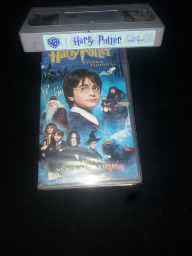 Película Harry Potter Y La Piedra Filosofal Vhs