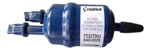 Filtro Deshidratador 1/4 Piedra Soldable 2 Entradas 1 Salida