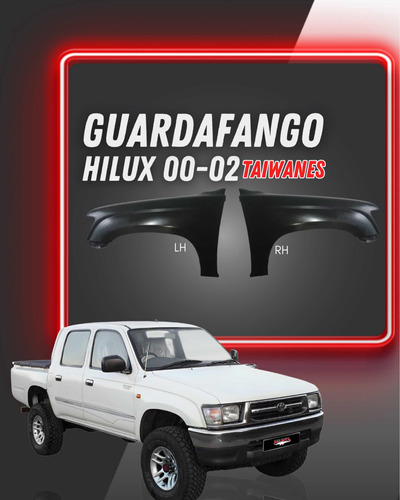 Guardafango Toyota Hilux 00-02 Taiwanes