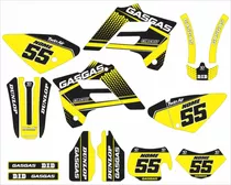 Kit Adesivo Moto De Trilha Ttr 230 Personalizada Cross Ttr12