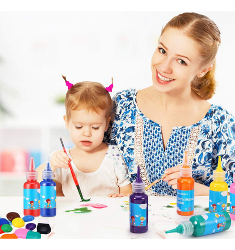 Pintura Para Dedos De Homkare, Pintura Para Los Dedos Para N