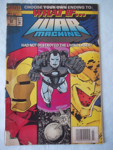 Gibi Hq Marvel Comics 63 Vol. 2  War Machine Iron Man  Leia