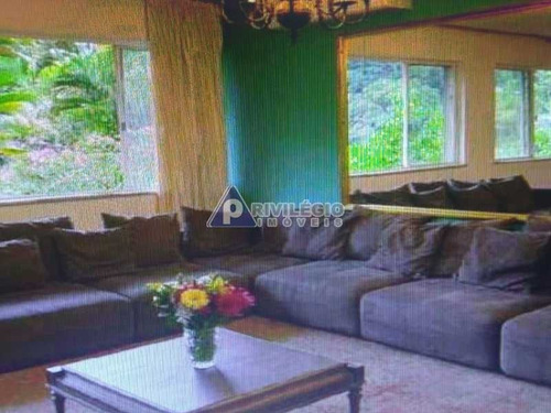 Casa À Venda, 6 Quartos, 4 Suítes, 3 Vagas, Cosme Velho - Rio De Janeiro/rj - 2784