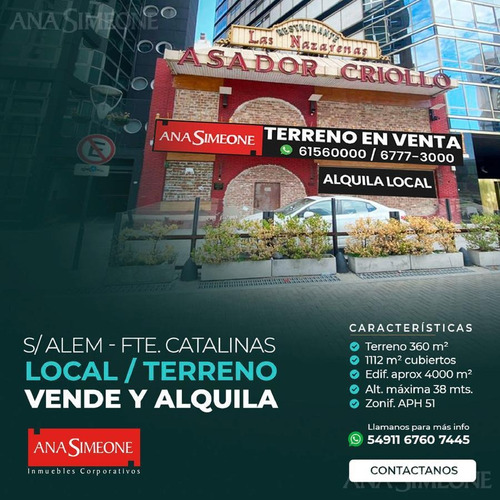 Imagen 2 de 11 de Espectacular Terreno/local Ex Asador Criollo Las Nazarenas