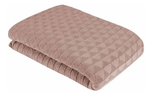 Manta Tricot Sophie Rosé 120 X 160 Cm
