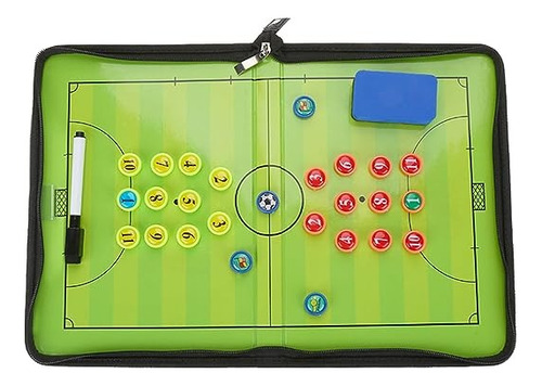 Tabla Táctica Entrenador Futbol Pintarron Pizarron Plumones