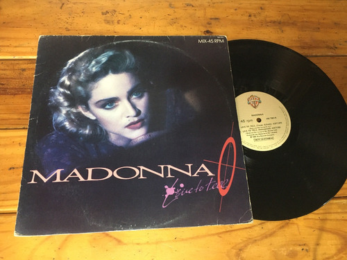 Madonna Live To Tell Vinilo Brasil 12' Maxi 1986 Synth Pop 2