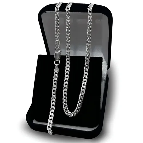 Corrente De Prata 925 Masculina Legítima 3mm 60cm Italiana Cordao Correntinha Colar Grumet 1x1 Escamada Maciça Gourmet Escama De Peixe
