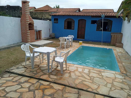 Excelente Oportunidade Em Itaipuaçu! Casa Com Piscina 2 Qts