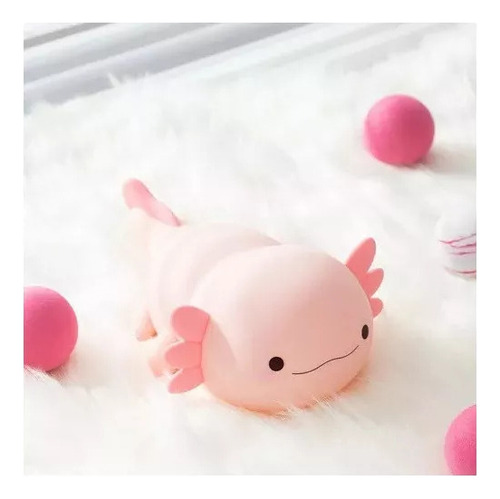 W Linda Luz Noturna Axolotl Para Quarto Infantil