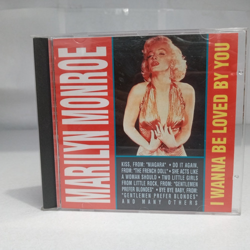 Cd Marilyn Monroe. I Wanna Be Loved By You. Golden Stars.