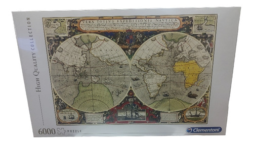 Clementoni Puzzle 6000 Piezas Mapa Náutico Antiguo