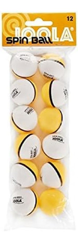 Joola Spinball Table Tennis Balls 12 Pack - 40mm Regulation