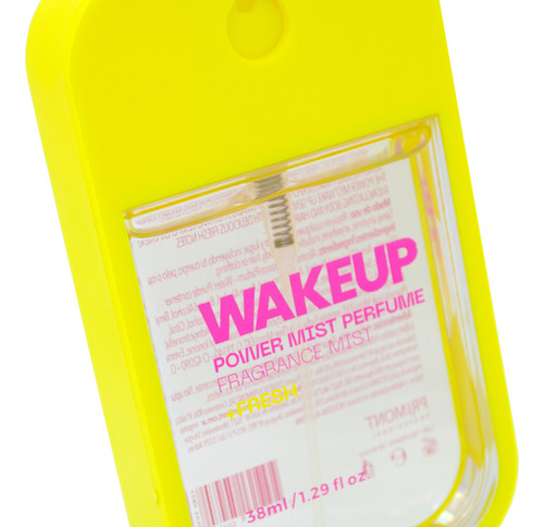 Primont Wakeup Shimmery Body Serum + Power Mist Perfume 3c