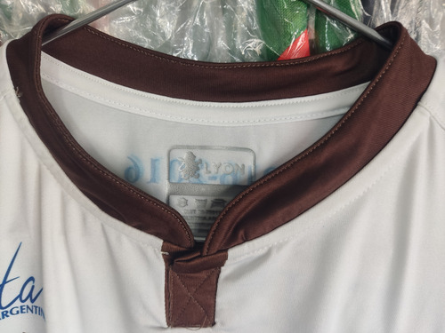 Camiseta Titular Lyon De Juventud Antoniana, Año 2016/17,t:l (Usado)